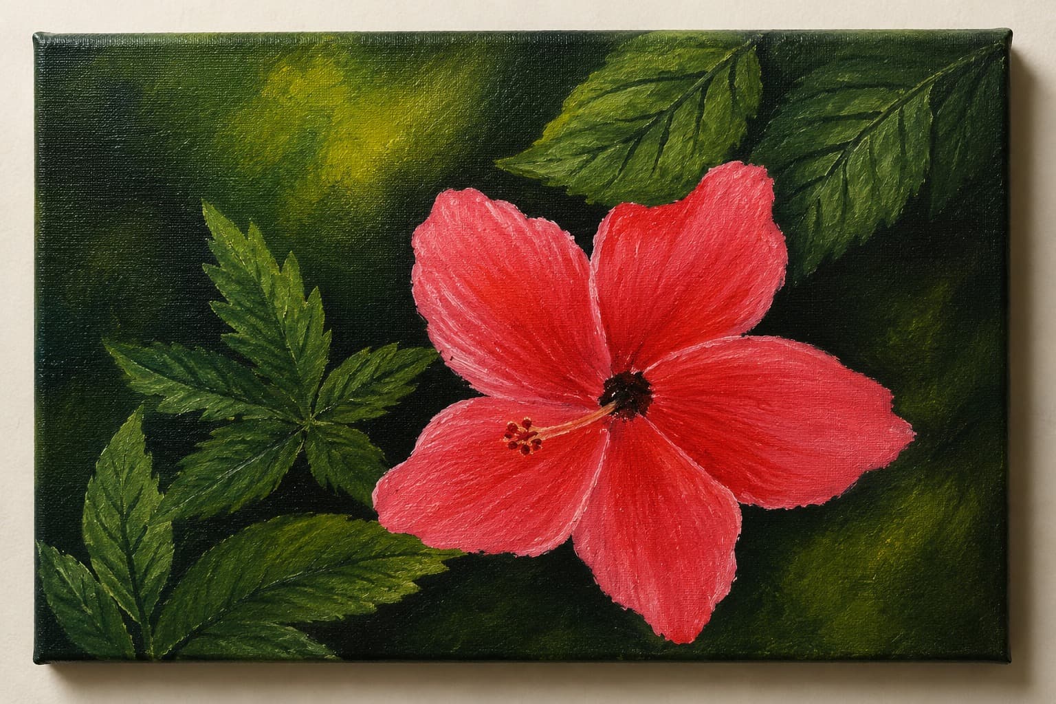 Hibiscus, full view
